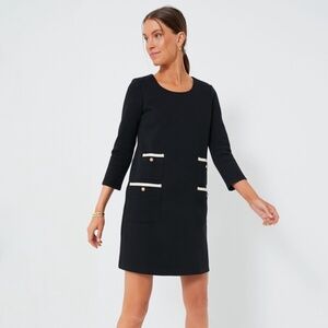 NWT Tuckernuck Black Francoise Mod Mini Dress
